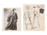 Bonnie Cashin Coat, Dress, Belt, Sketch, Photo, Pattern, 1960s