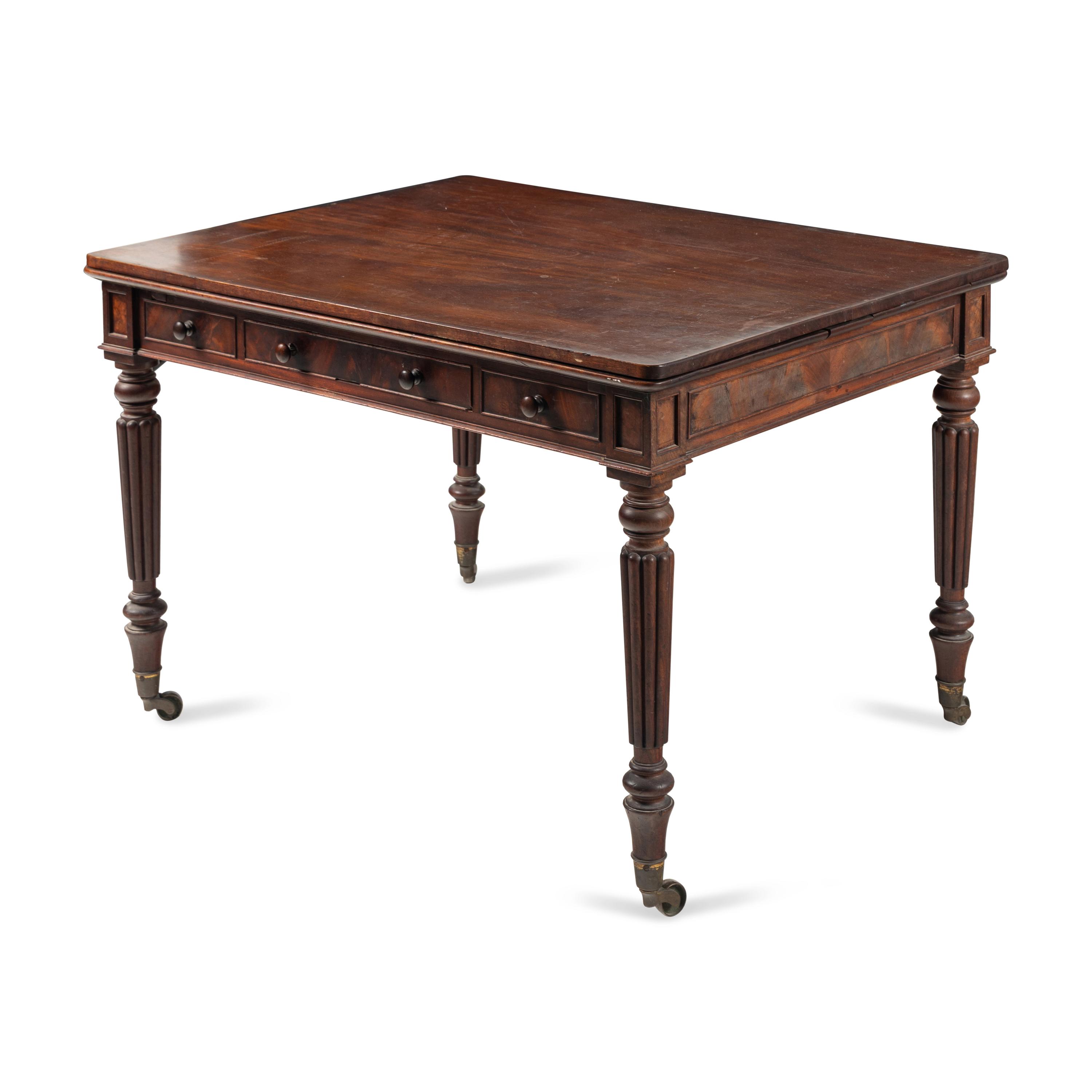 A William IV Mahogany Extension Occasional Table