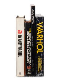 [ARTIST'S BOOKS]. WARHOL, Andy (1928-1987). A group of 4 works, comprising: