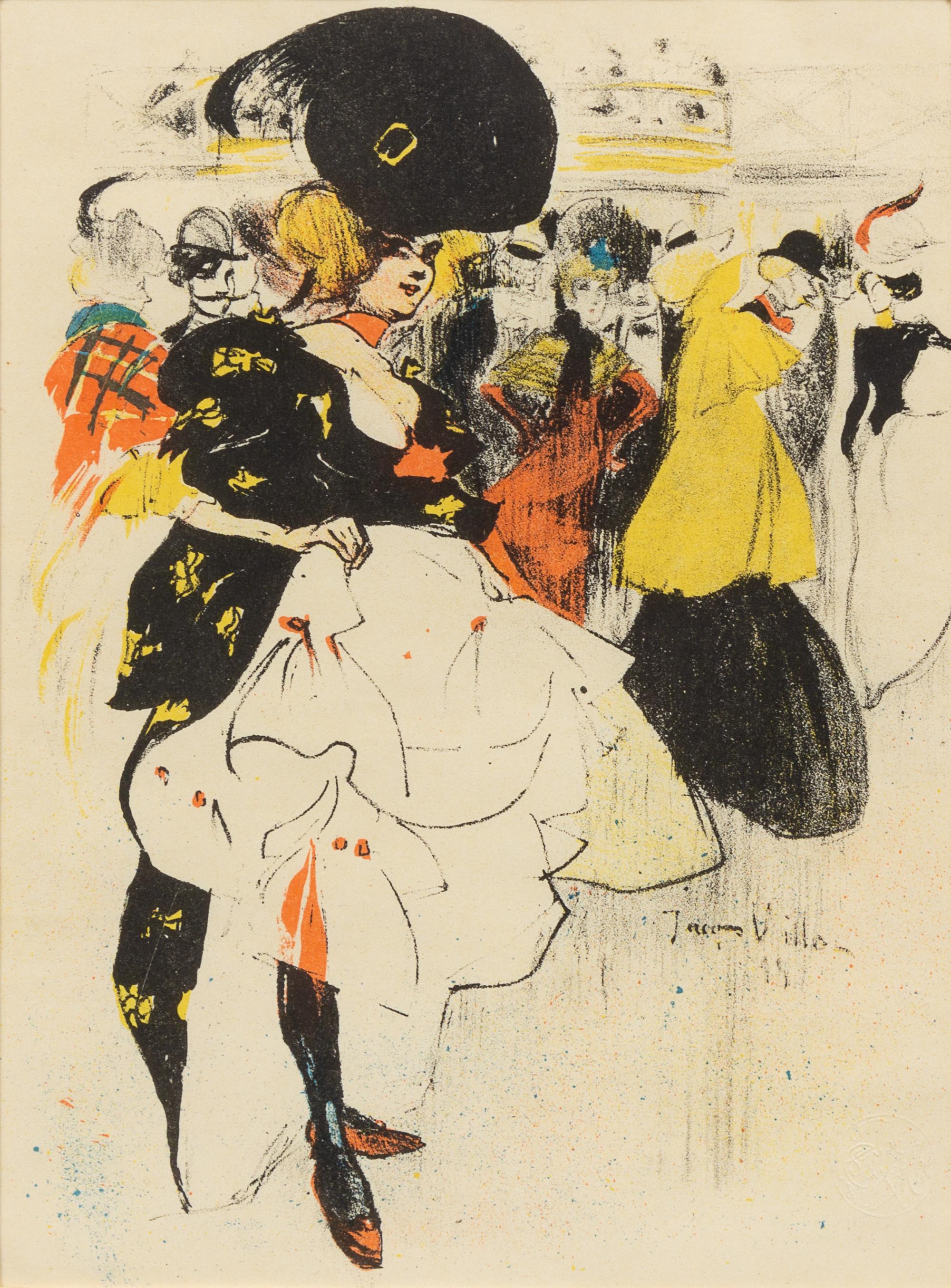 Jacques Villon, (French, 1875-1963), Danseuse au Moulin Rouge, 1899