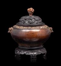 A Chinese Bronze Incense Burner