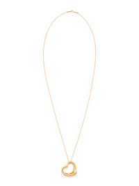 TIFFANY & CO., ELSA PERETTI, YELLOW GOLD 'OPEN HEART' NECKLACE