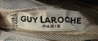 A Guy Laroche 1960s Navy Wool Haute Couture Sailor Dress, No size.