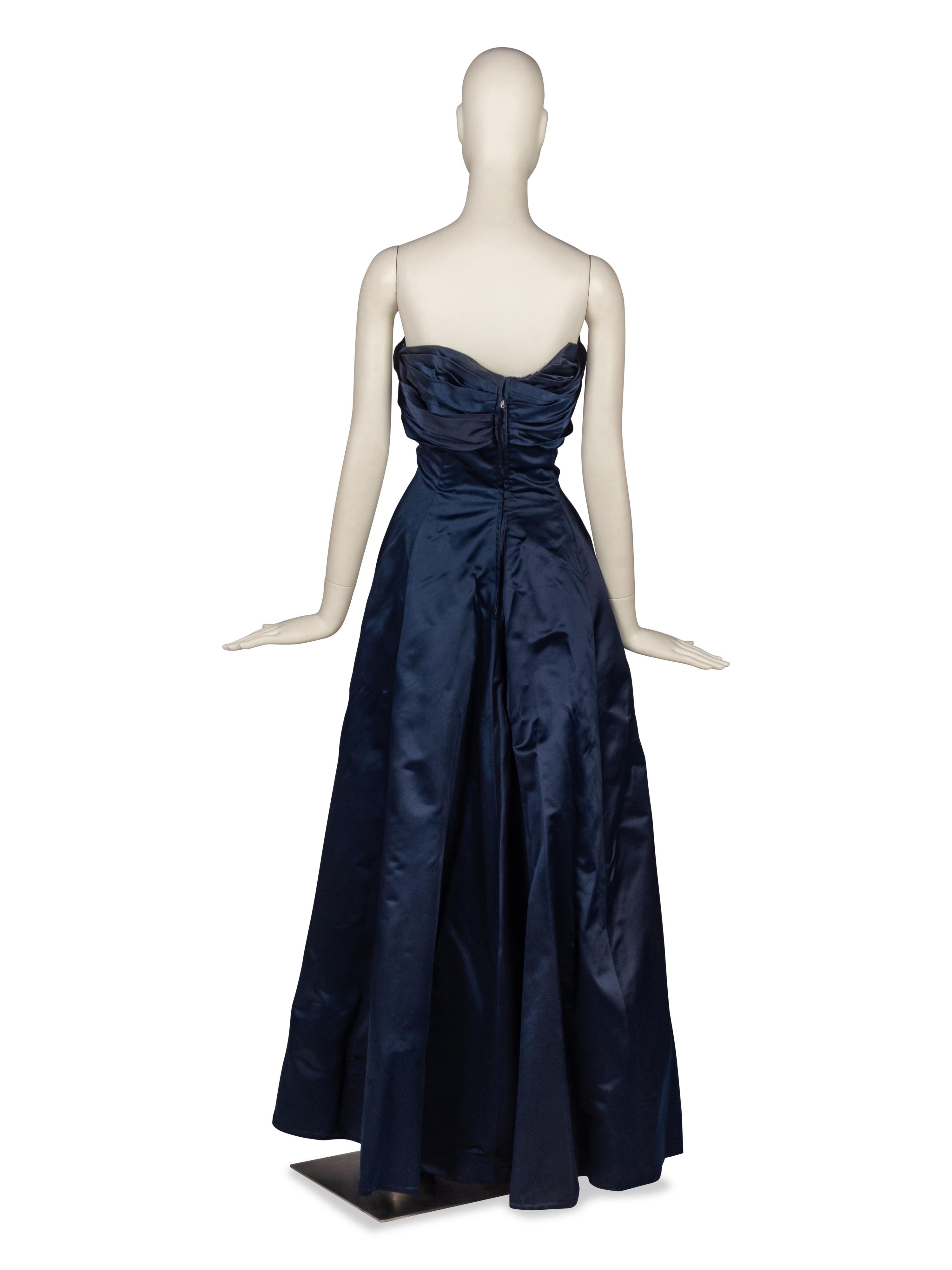 Antonio Castillo Satin Gown