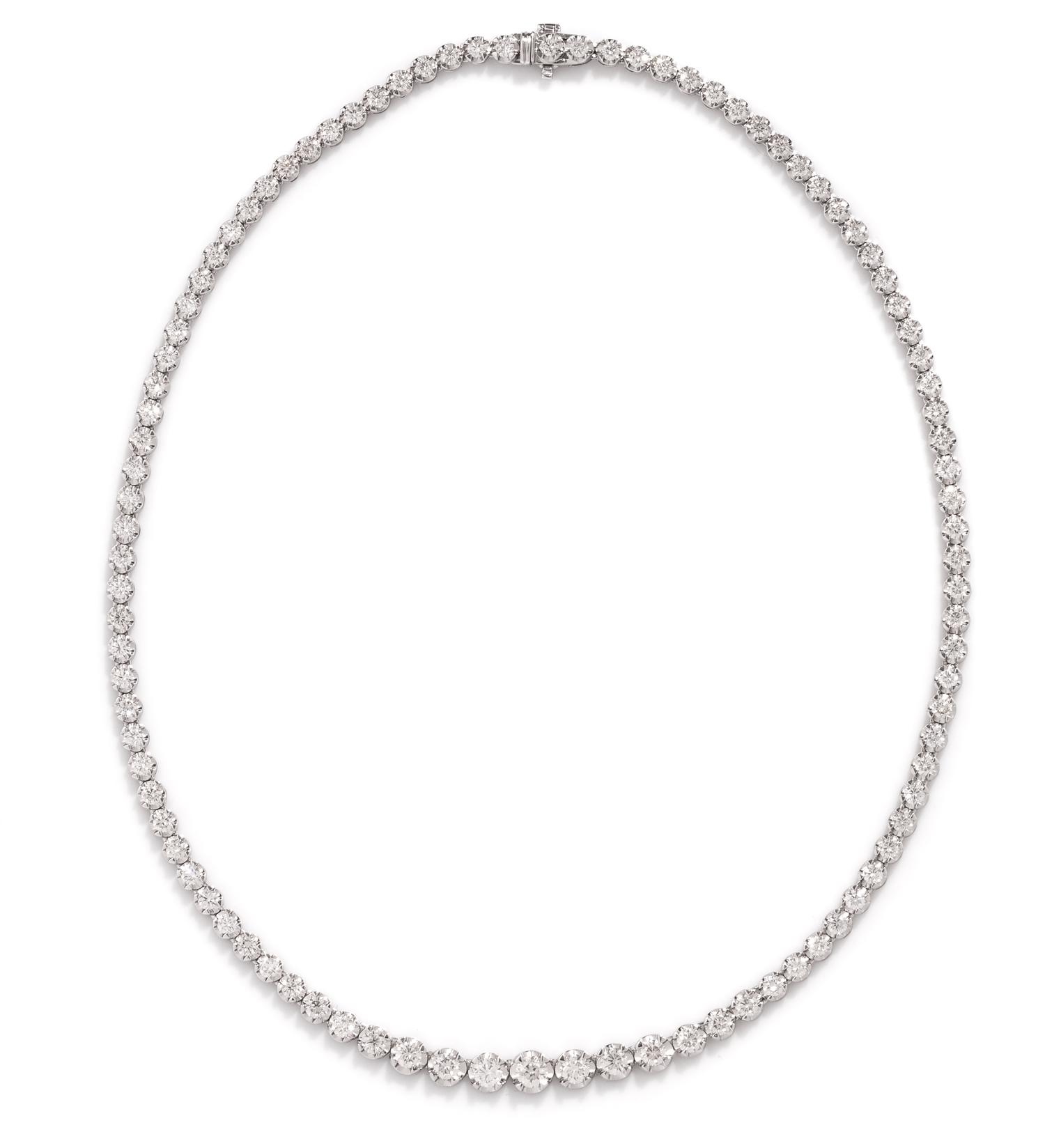 DIAMOND RIVIÈRE NECKLACE