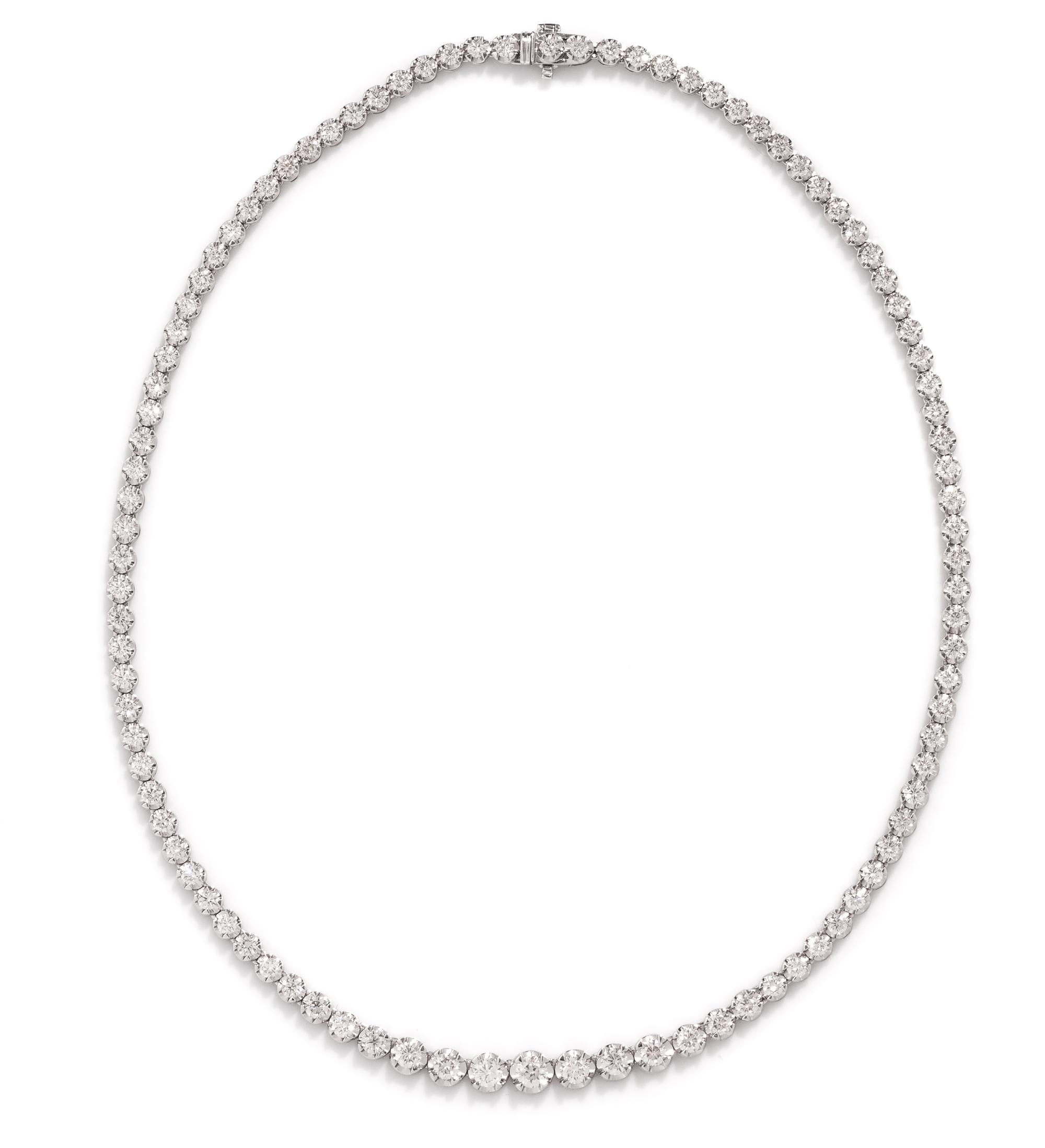 DIAMOND RIVIÈRE NECKLACE