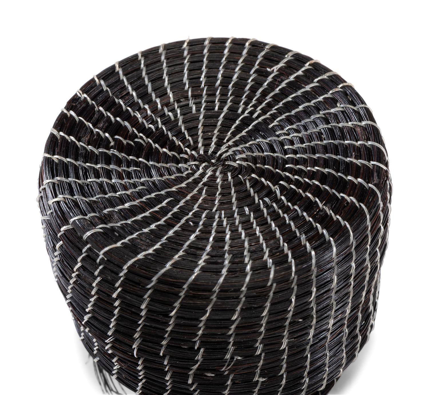 Tohono O'odham and Akimel O'odham Miniature Horsehair baskets