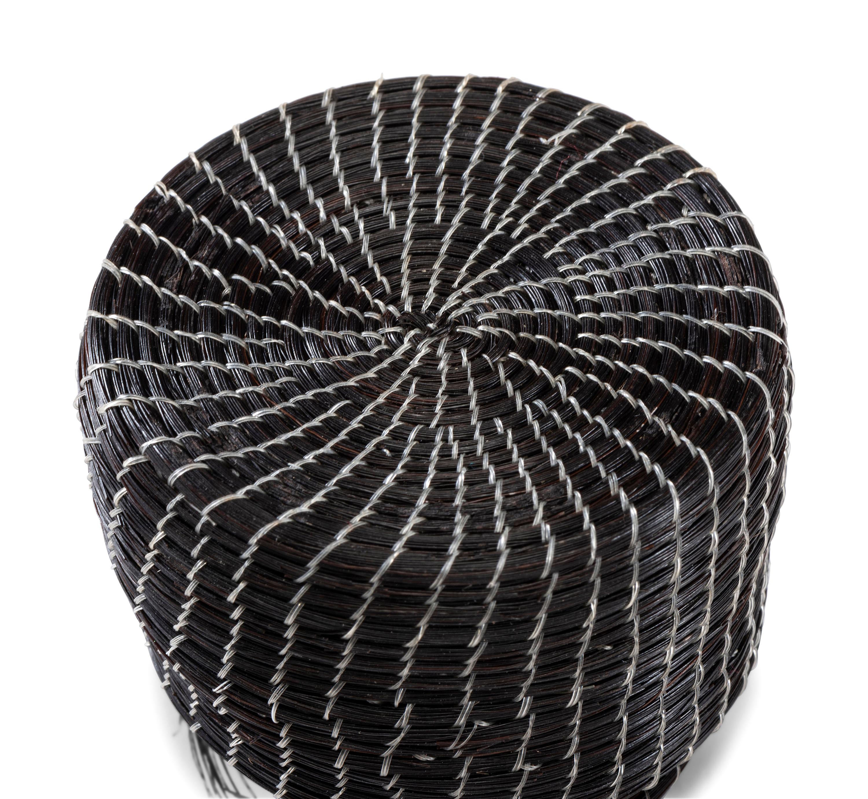 Tohono O'odham and Akimel O'odham Miniature Horsehair baskets