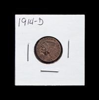 A 1914-D Indian Head $2.50 Gold Coin