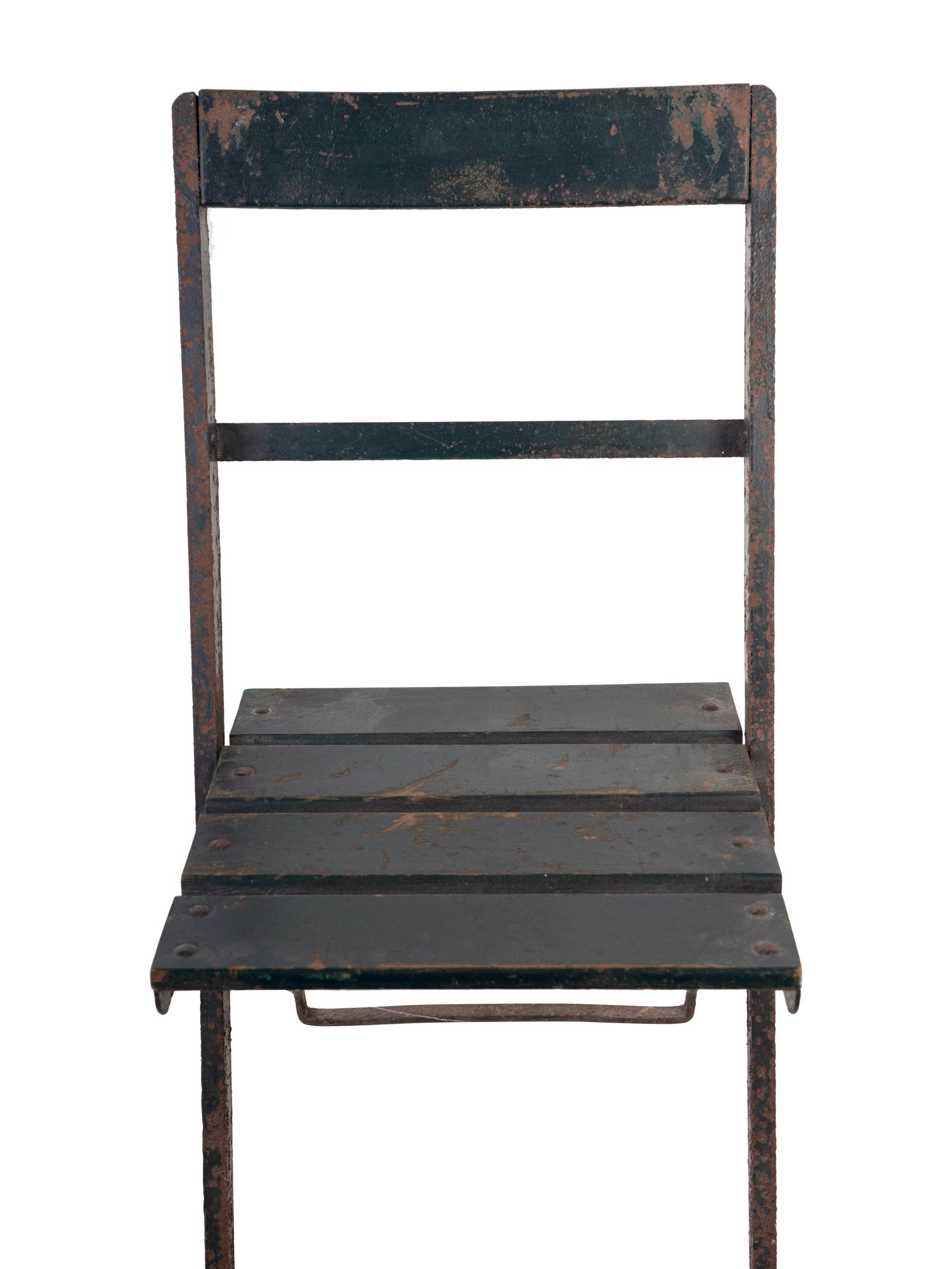 A Vintage Chicago Cubs Wrigley Field Stadium Seat,