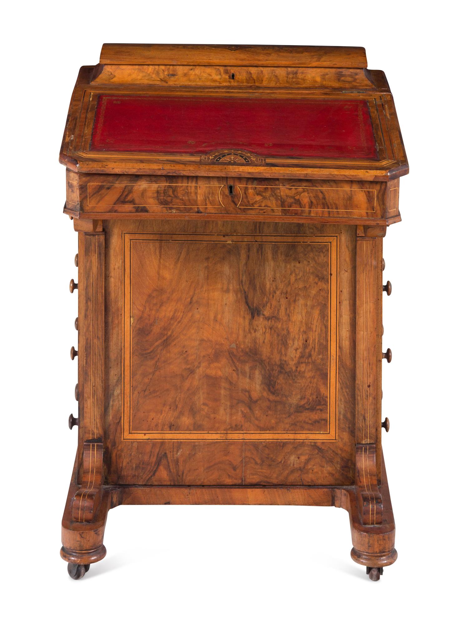 A William IV Mahogany Davenport Desk