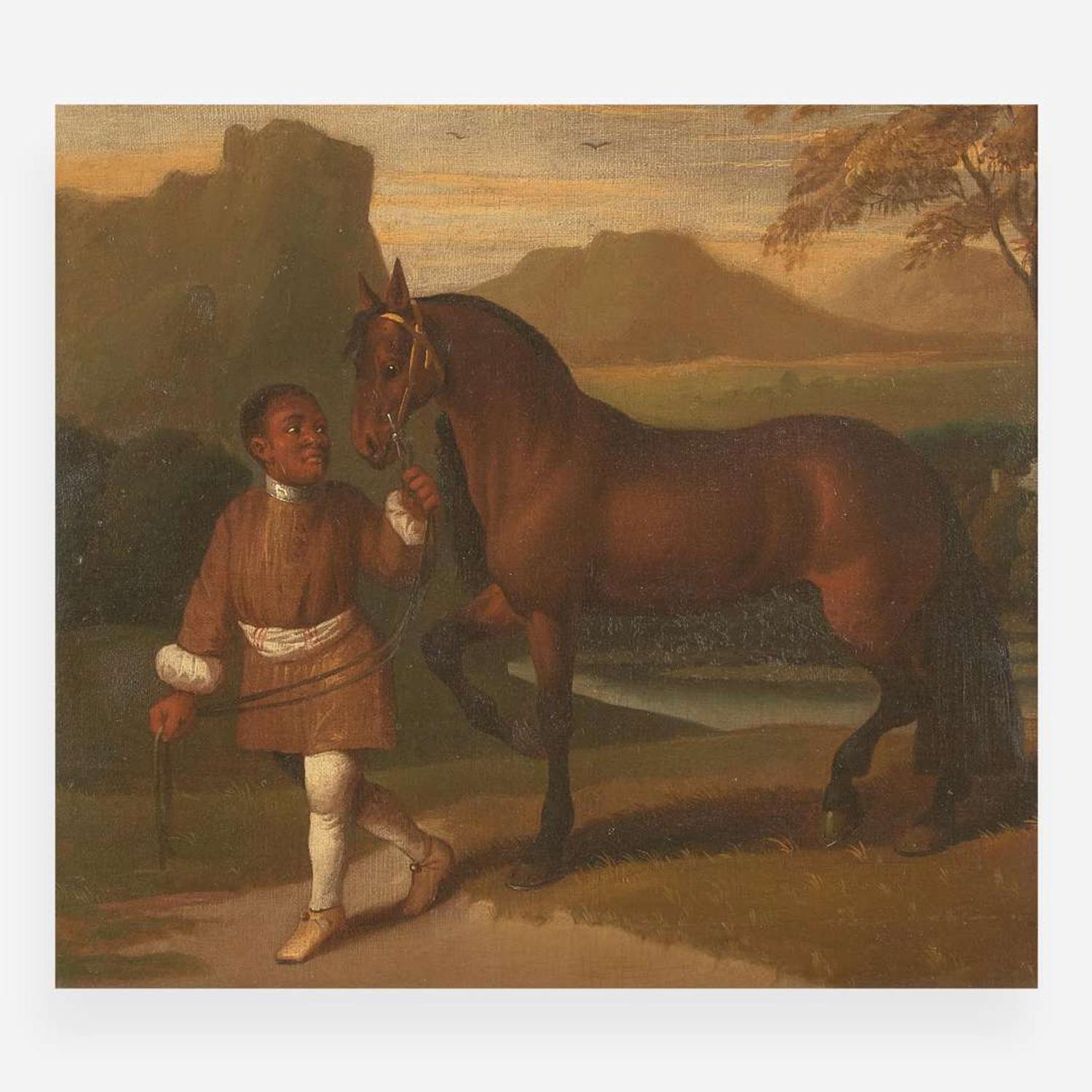 After Abraham van Diepenbeeck (Flemish, 1596–1675) | British School (17th Century) The Duke of Newcastle’s Manège Horses (A Pair)
