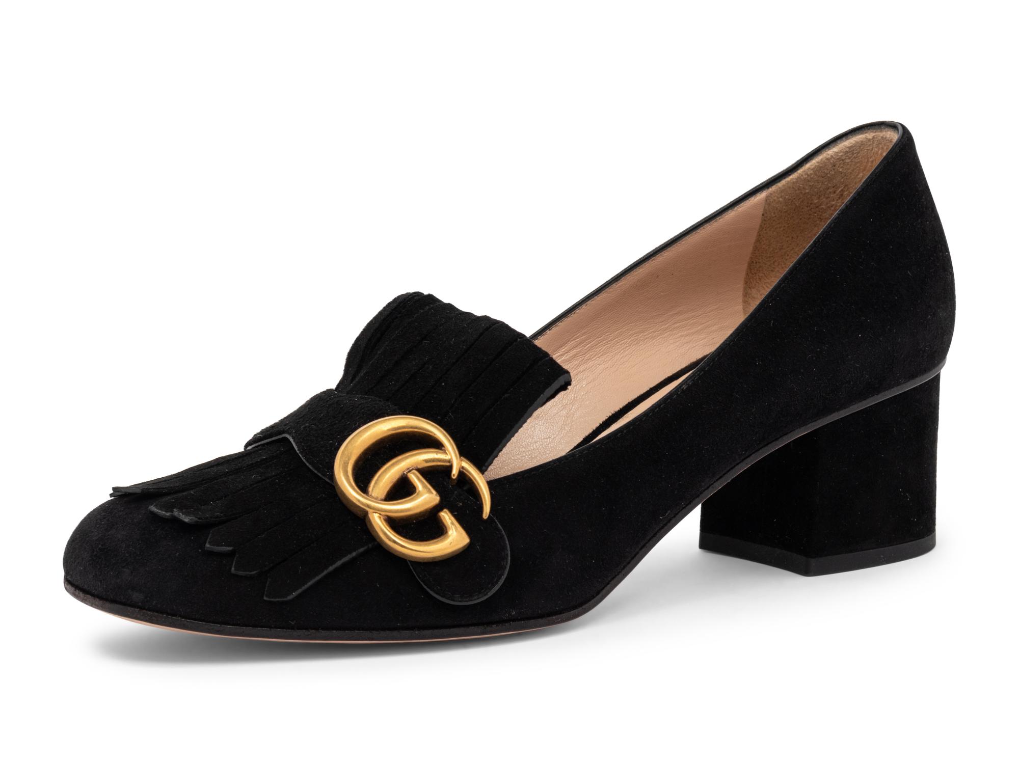 Gucci Suede Heels