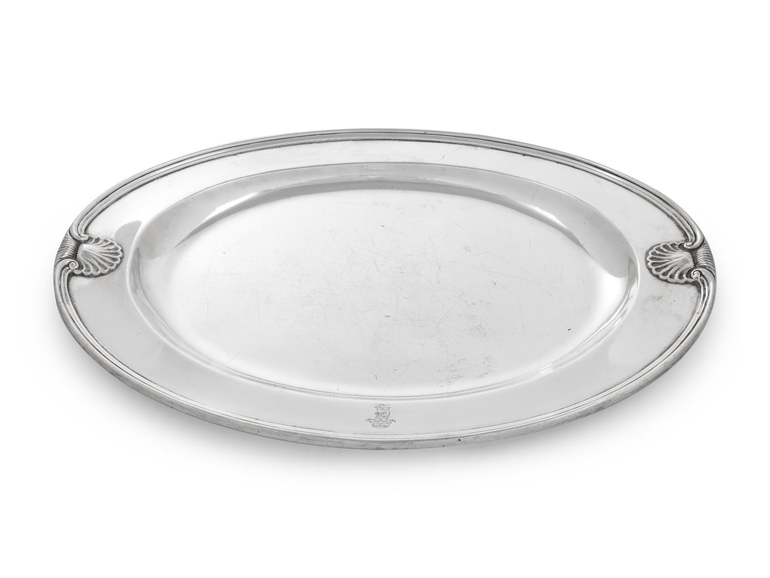 An American Silver Serving Platter