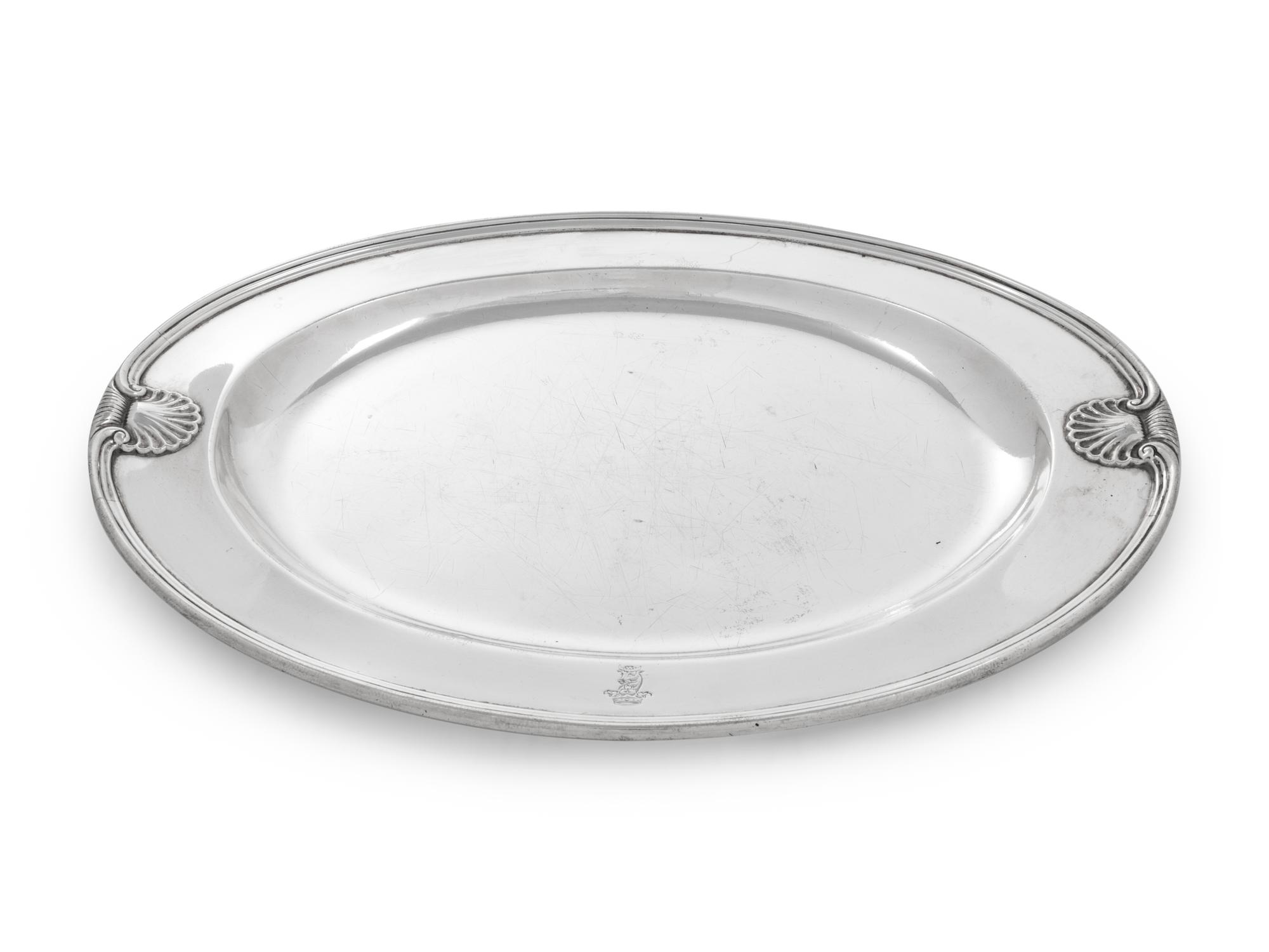 An American Silver Serving Platter