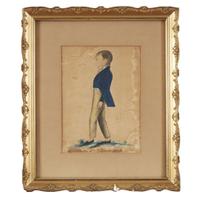 Jacob Maentel (1763-1863) Portrait of Isaac Hottenstein (1796-1875)