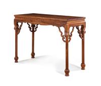 A Huanghuali Corner-Leg Altar Table