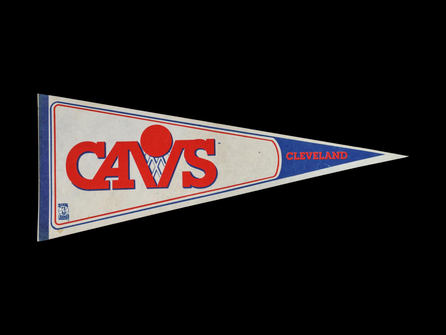 A Complete Set of 23 1980s Michael Jordan Rookie Era NBA Pennants,