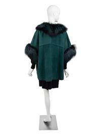 Dennis Basso Fur-Trimmed Jacket