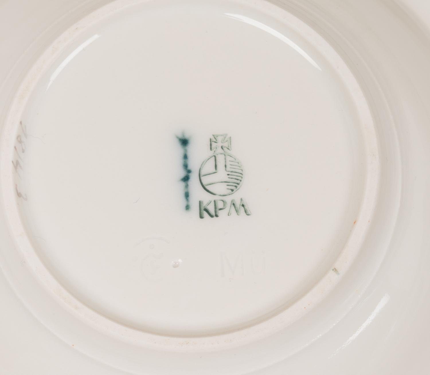 A Berlin (K.P.M.) Arkadia Porcelain Dinner Service
