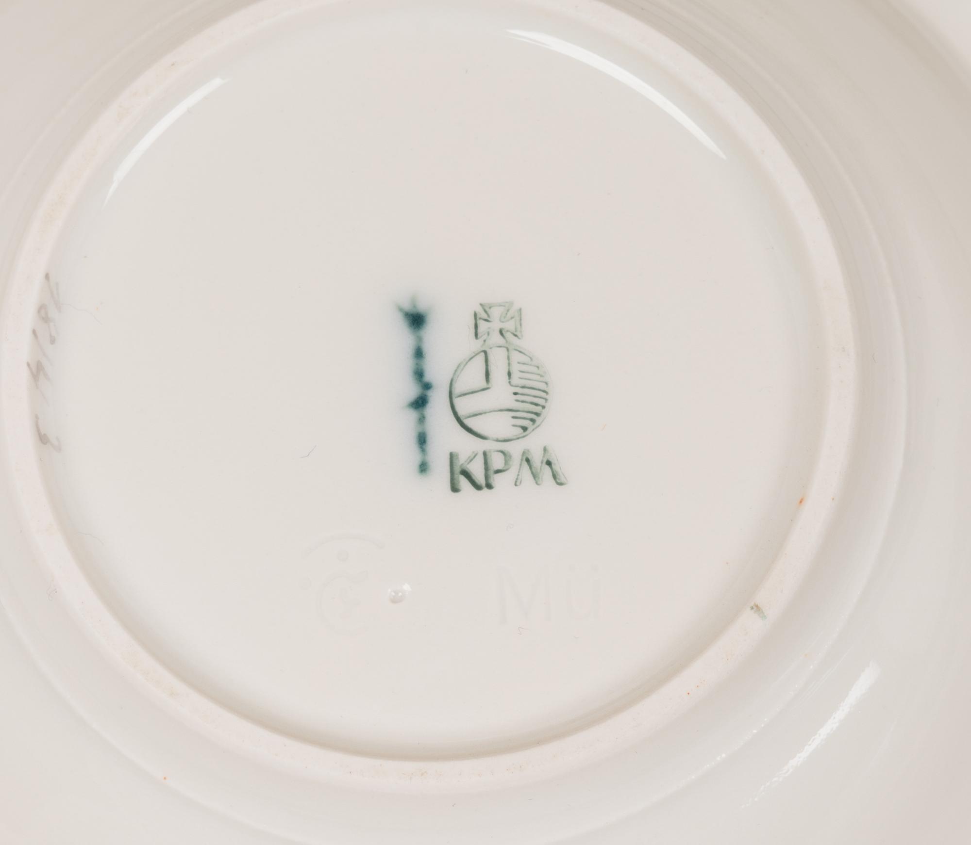A Berlin (K.P.M.) Arkadia Porcelain Dinner Service