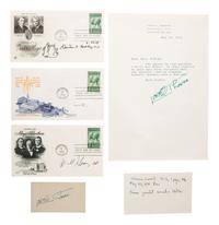 [EXPLORERS]. Autographs of explorers, astronauts, and other pioneers.