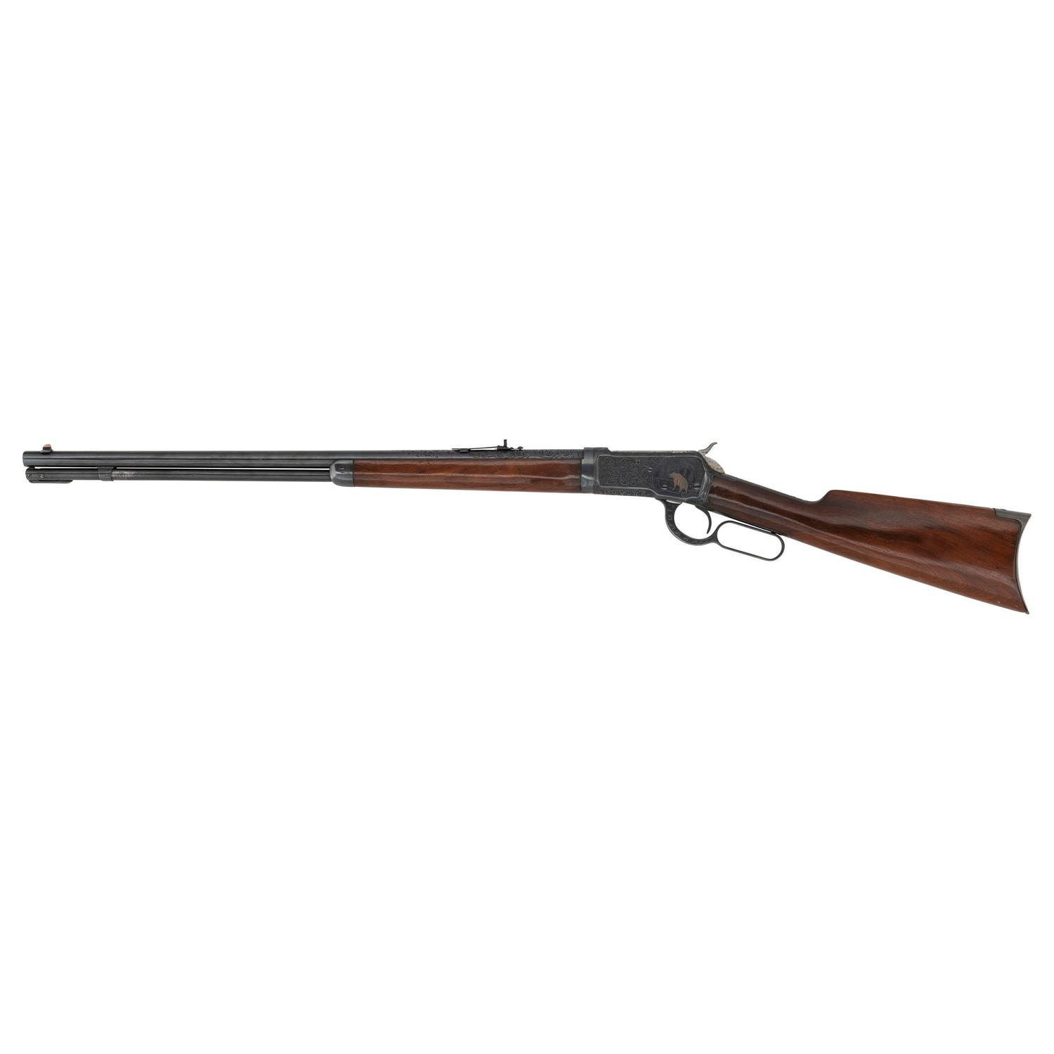 ** Aftermarket Engraved Winchester Model 1892 Rifle