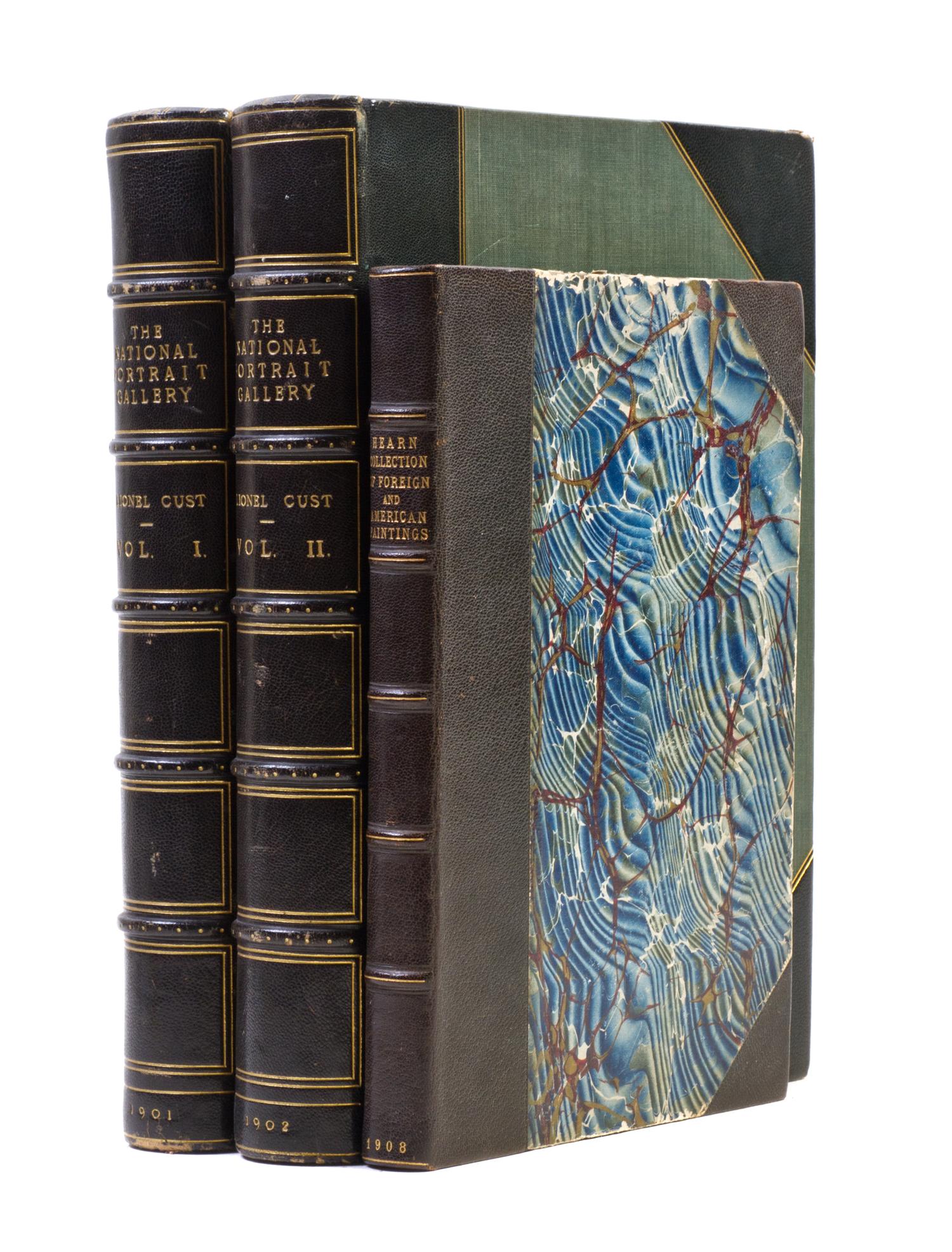 (NATIONAL PORTRAIT GALLERY) CUST, LIONEL, ed. London, 1902. 2 vols. Limited. With one other (3)
