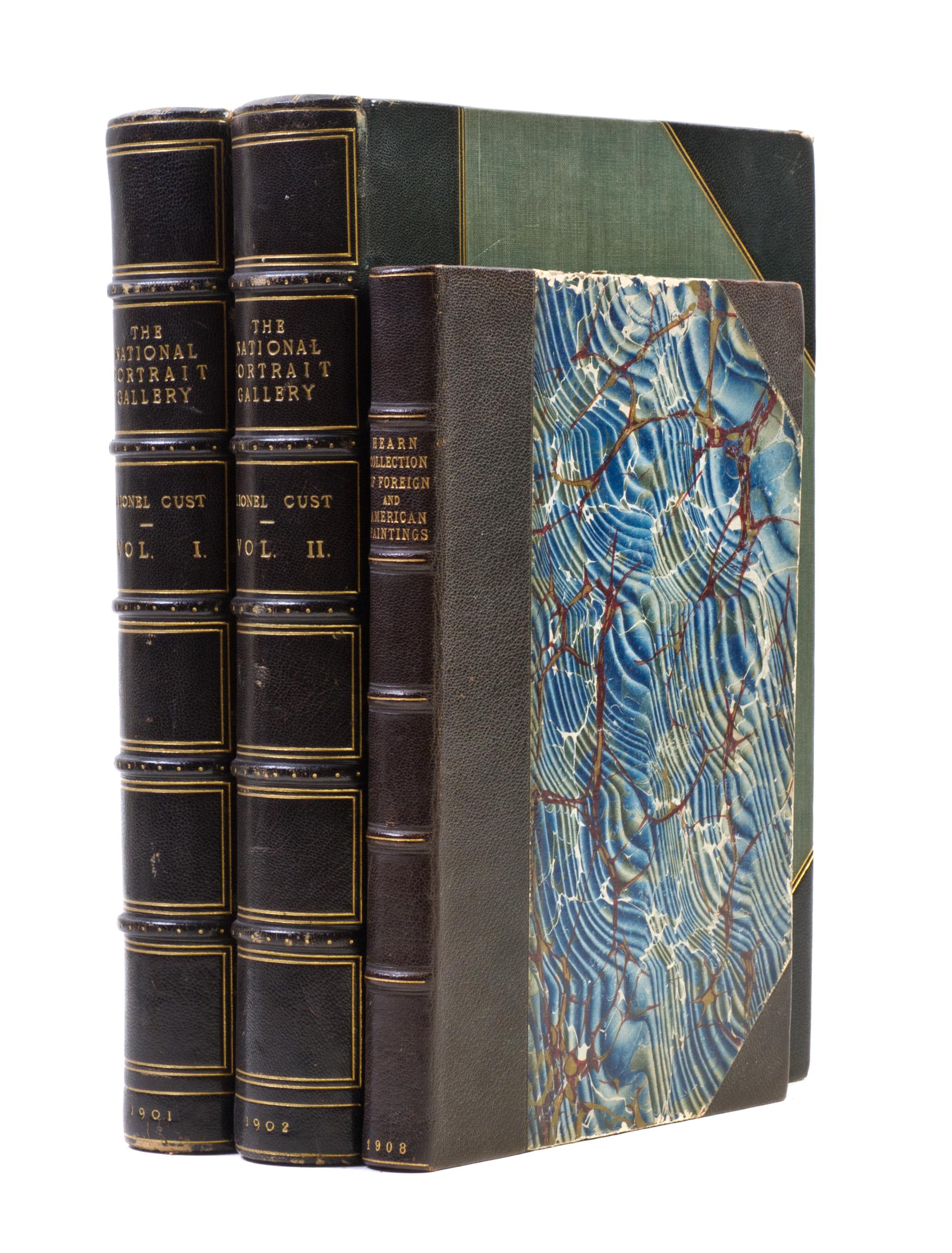 (NATIONAL PORTRAIT GALLERY) CUST, LIONEL, ed. London, 1902. 2 vols. Limited. With one other (3)