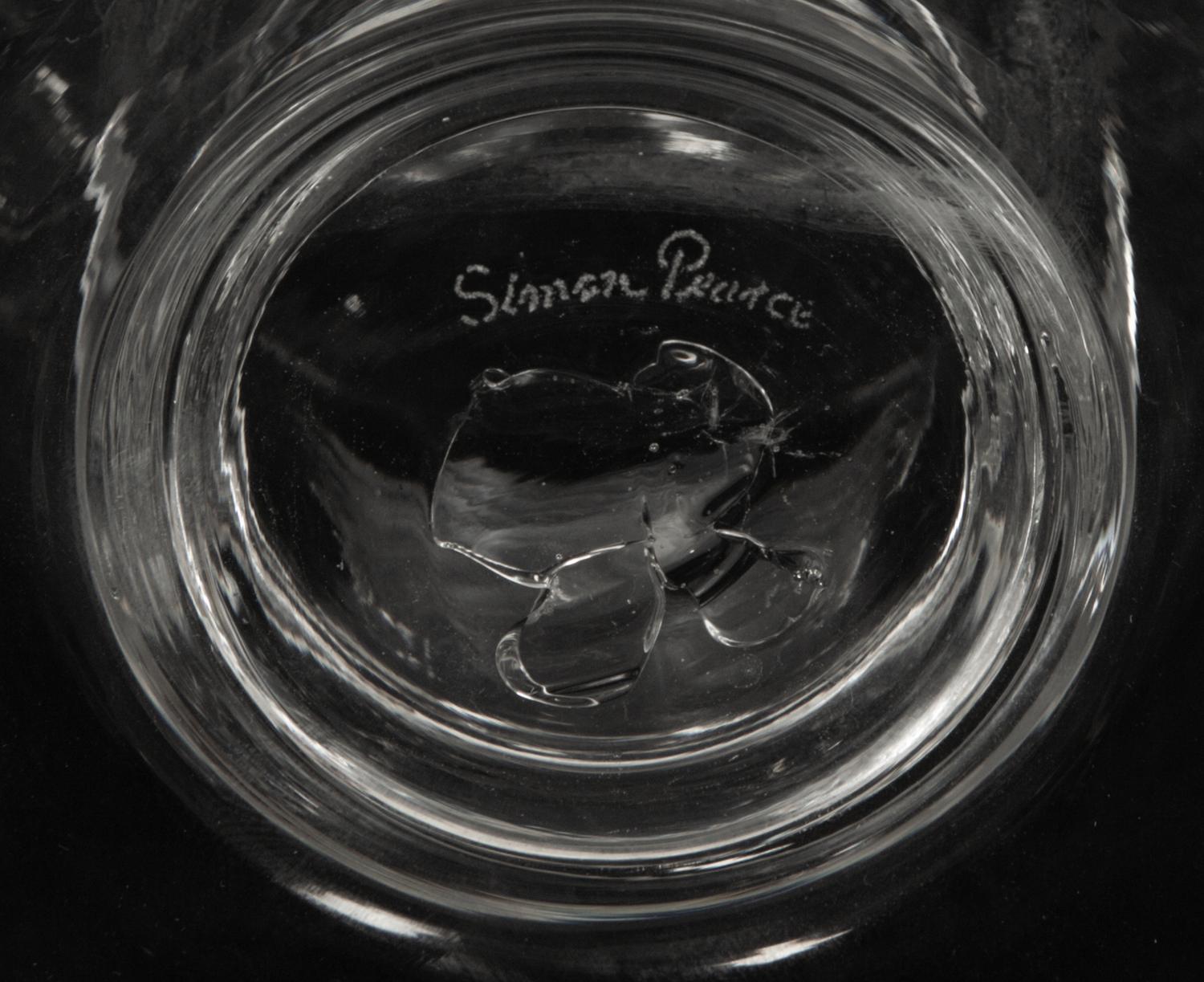 A Group of Simon Pearce Glass Stemware