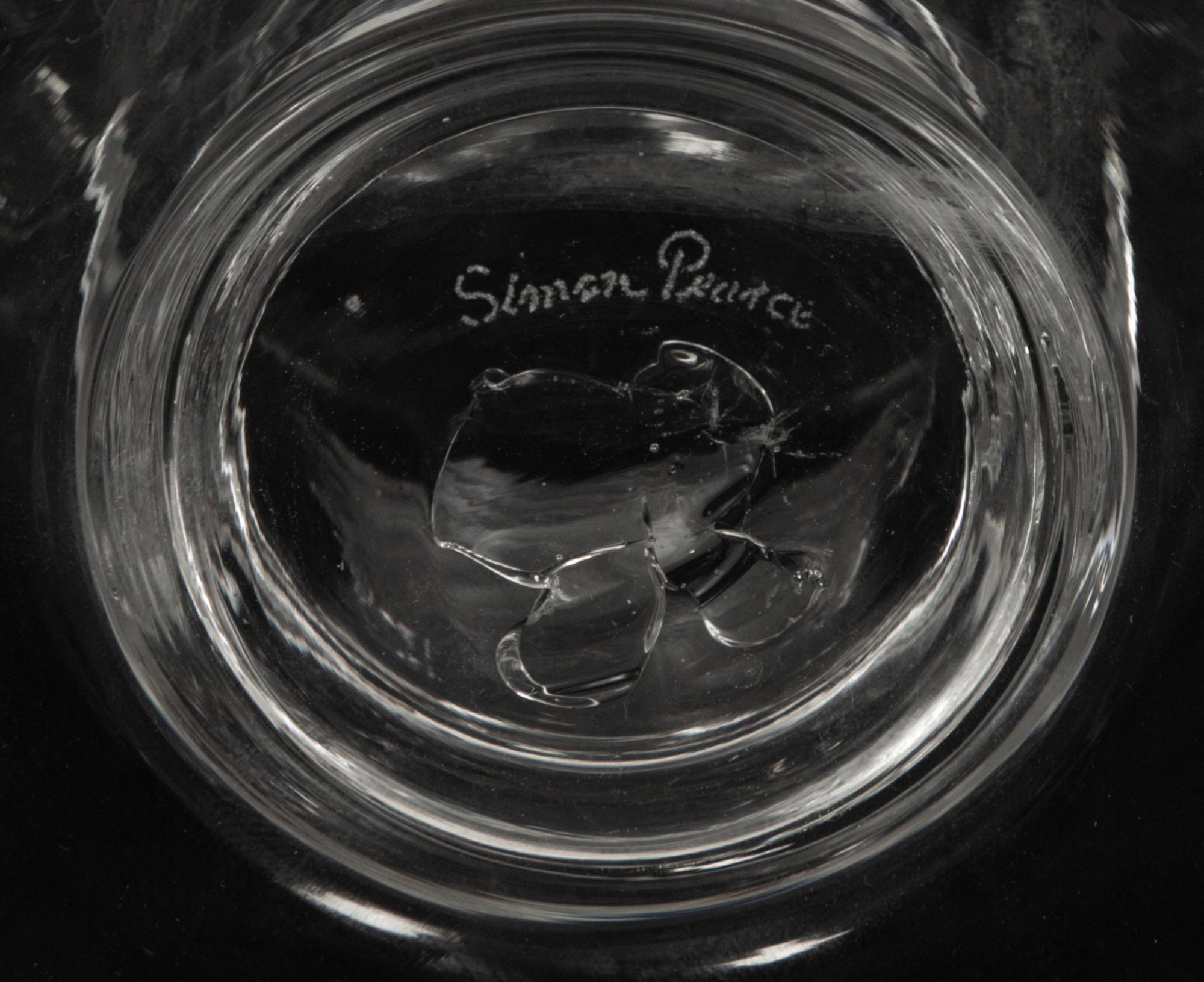 A Group of Simon Pearce Glass Stemware