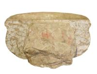 A Marble Font 9" W x 10" D x 5" H — Italian, 19th Century