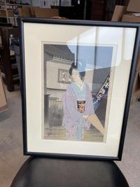 Jinbo Tomoyo 神保朋世 浮世绘三幅 (Japanese b.1902-d.1994)