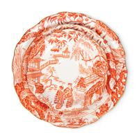 A Royal Crown Derby Red Mikado Porcelain Dinner Service