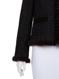 Chanel Tweed Jacket with Mink Fur Trim, Fall 2003
