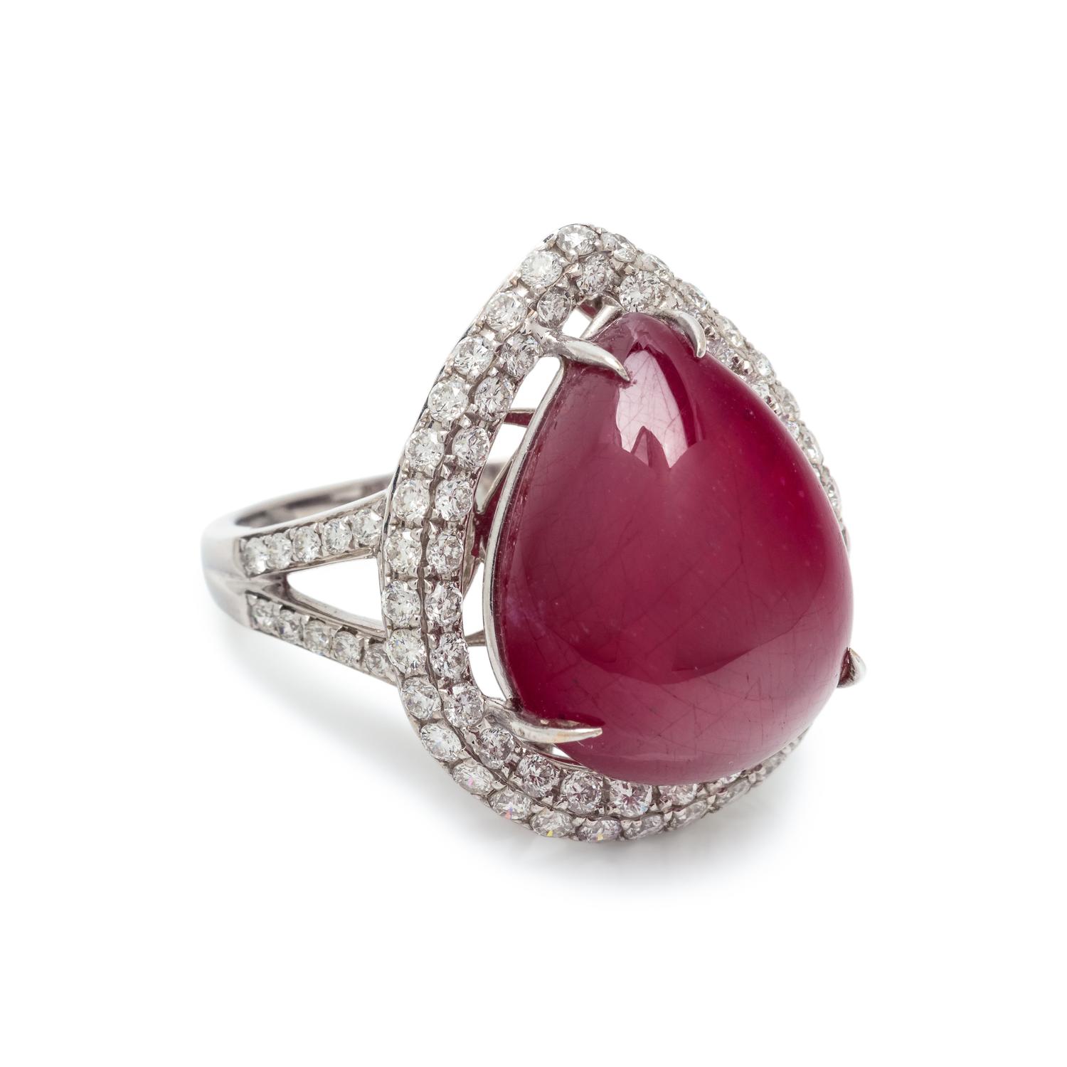 RUBY AND DIAMOND RING