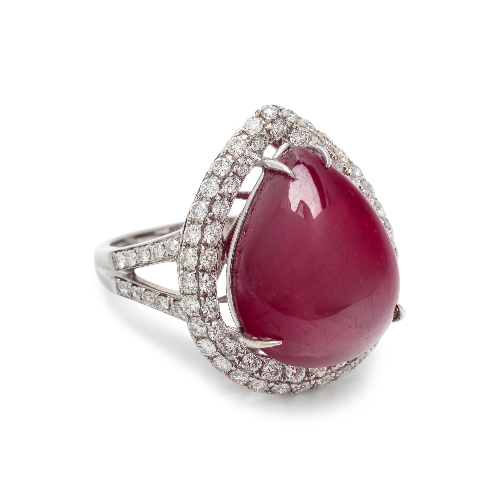 RUBY AND DIAMOND RING