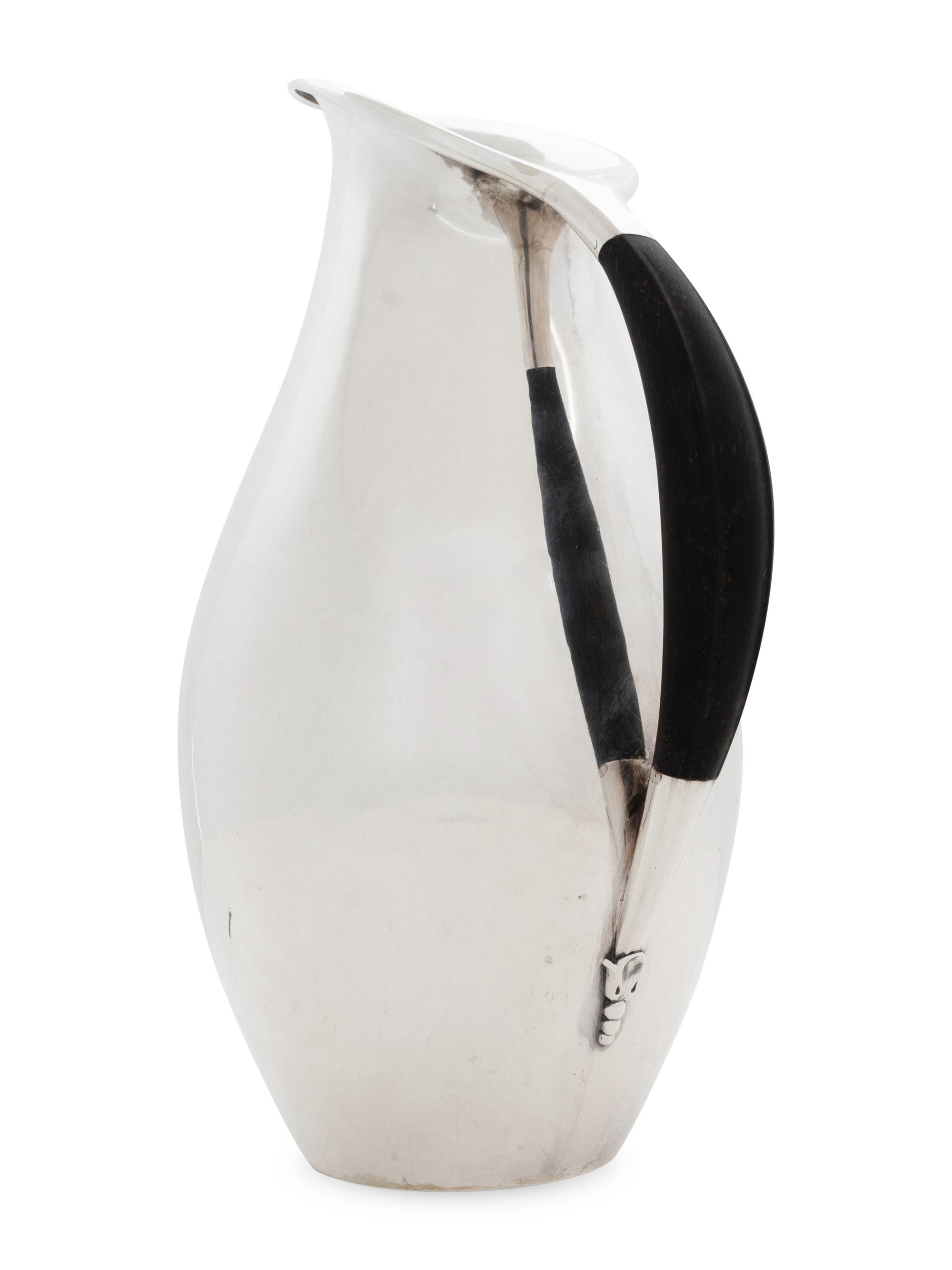 A Georg Jensen Silver Pitcher