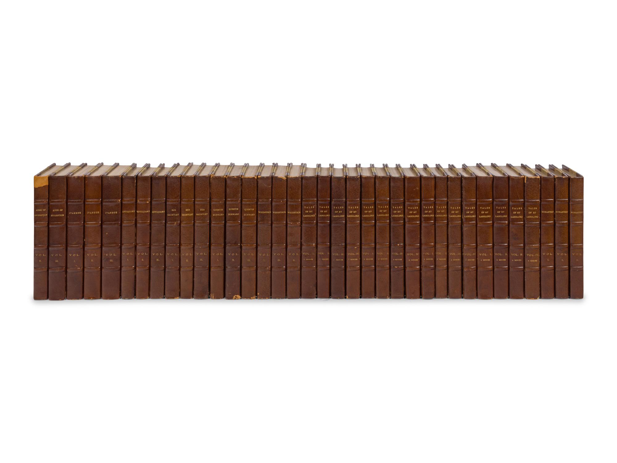 [BINDINGS & SETS]. SCOTT, Walter, Sir (1771-1832). [The Waverley Novels.] Edinburgh: Printed for Archibald Constable & Co., 1814-1832.