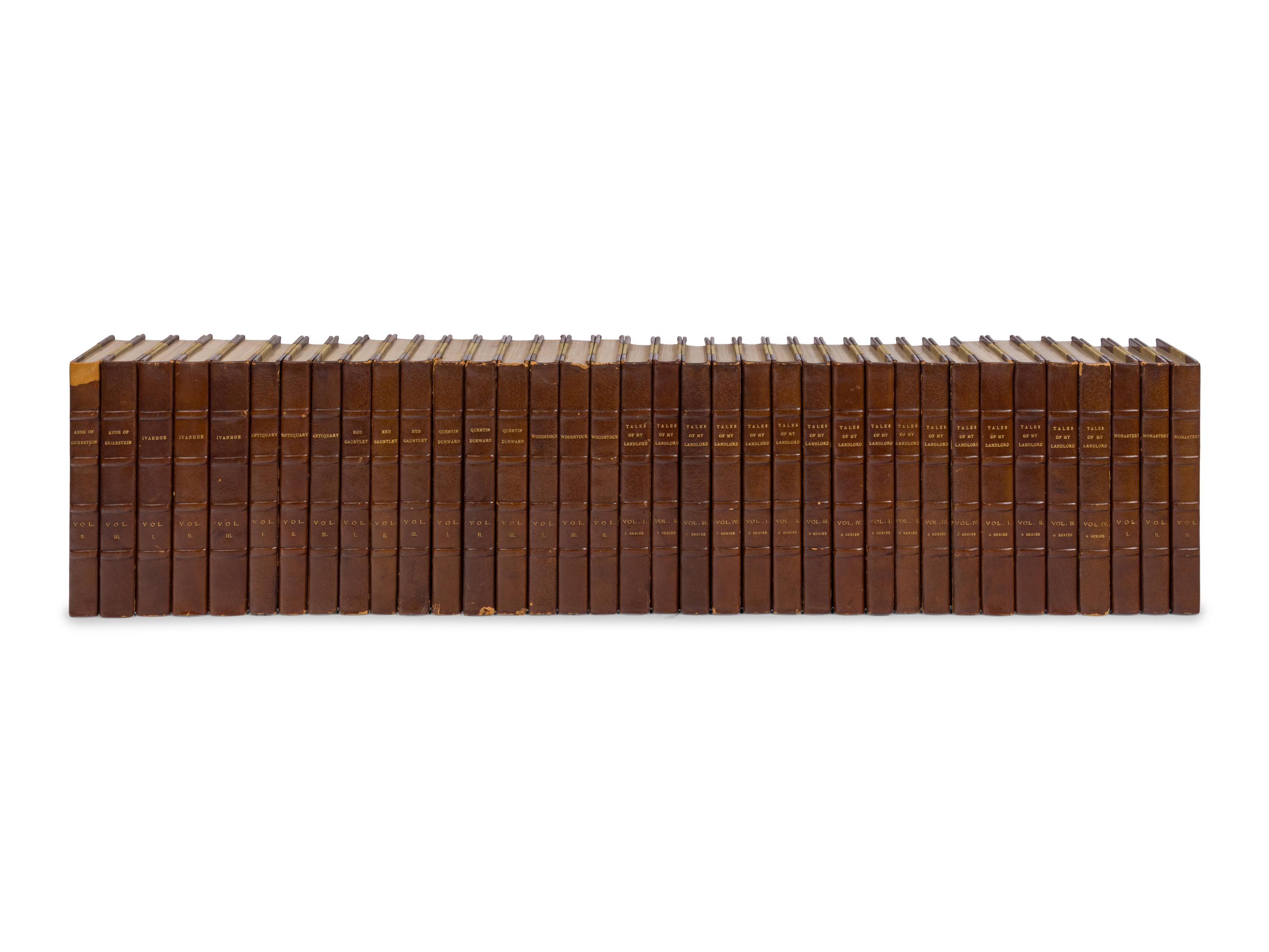 [BINDINGS & SETS]. SCOTT, Walter, Sir (1771-1832). [The Waverley Novels.] Edinburgh: Printed for Archibald Constable & Co., 1814-1832.