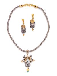 PAUL LANTUCH, COLLECTION OF STERLING SILVER AND YELLOW GOLD JEWELRY