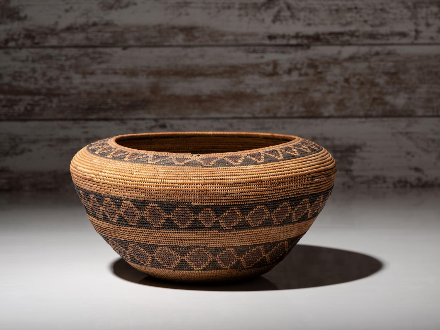 Yokut Polychrome Basket