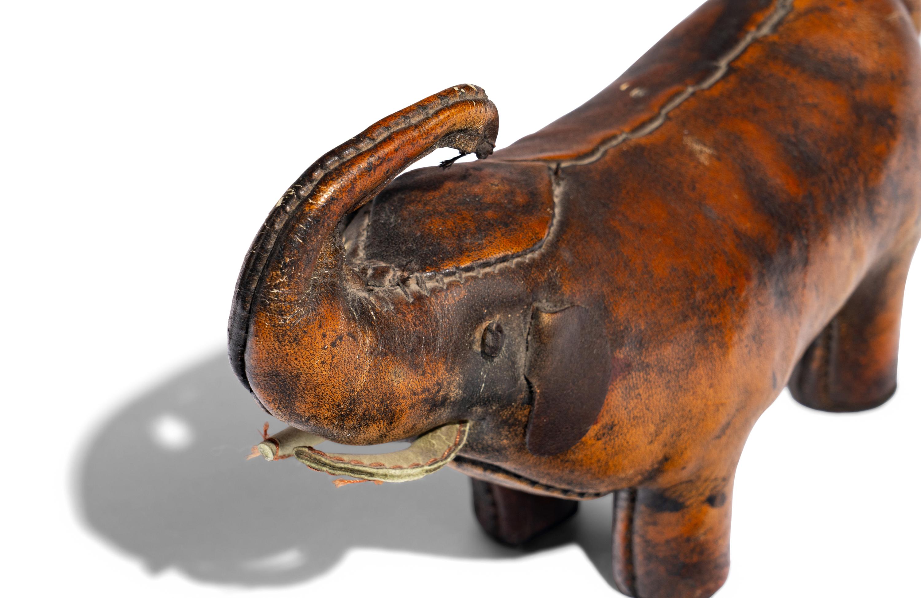 Dimitri Omersa Mid-20th Century, One Example Italian, One example likely Spanish — Two Elephant Figures