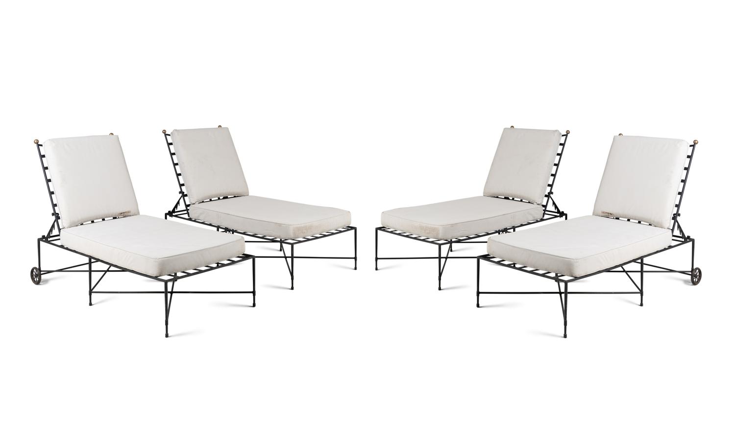 A Set of Four Mario Papperzini 'Amalfi' Chaises