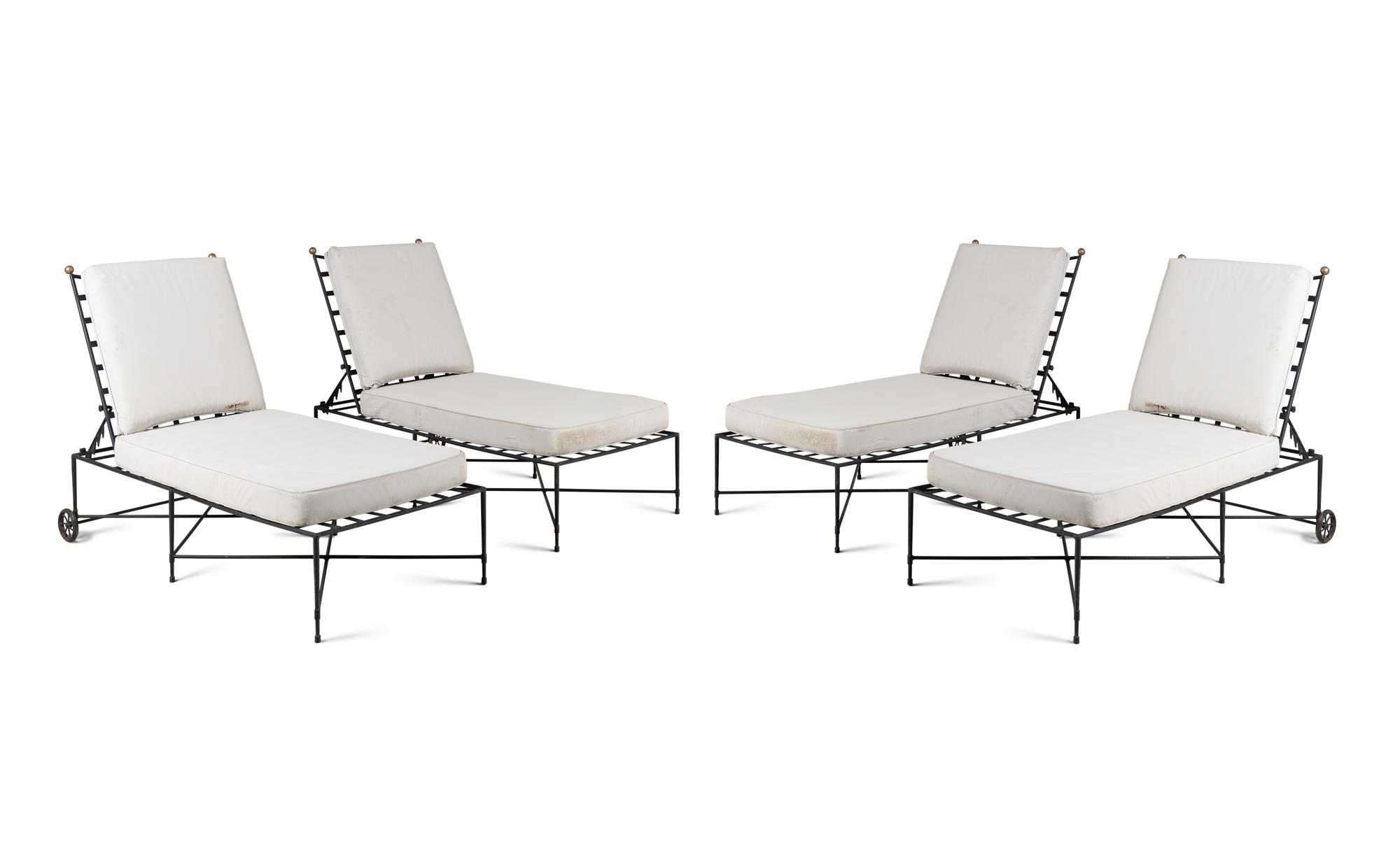 A Set of Four Mario Papperzini 'Amalfi' Chaises