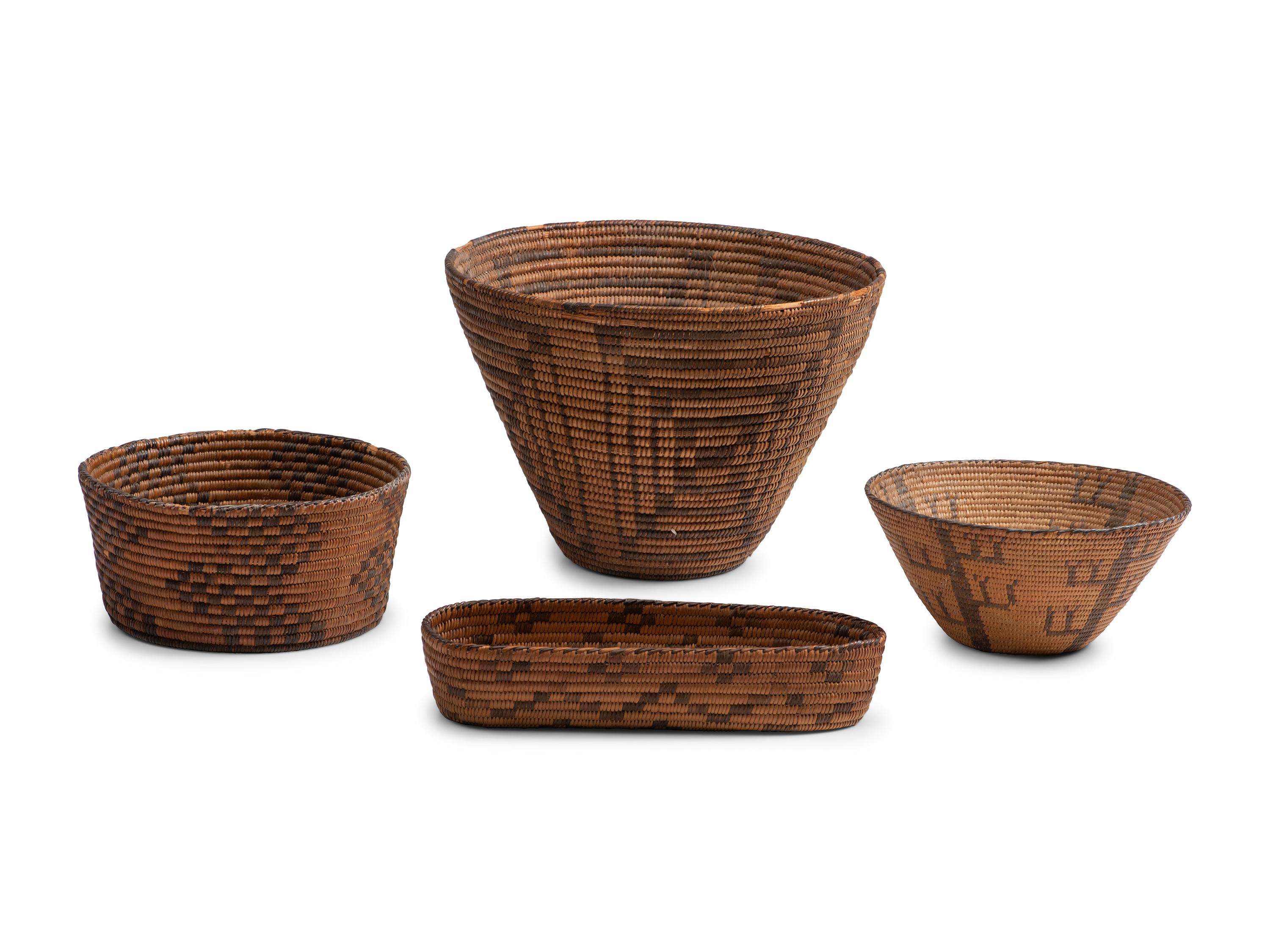Akimel O'odham Baskets