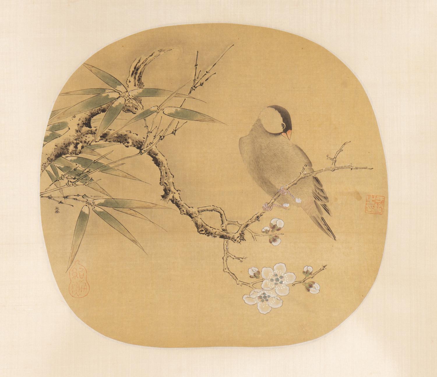 Three Chinese Prints Depicting Birds and Flowers