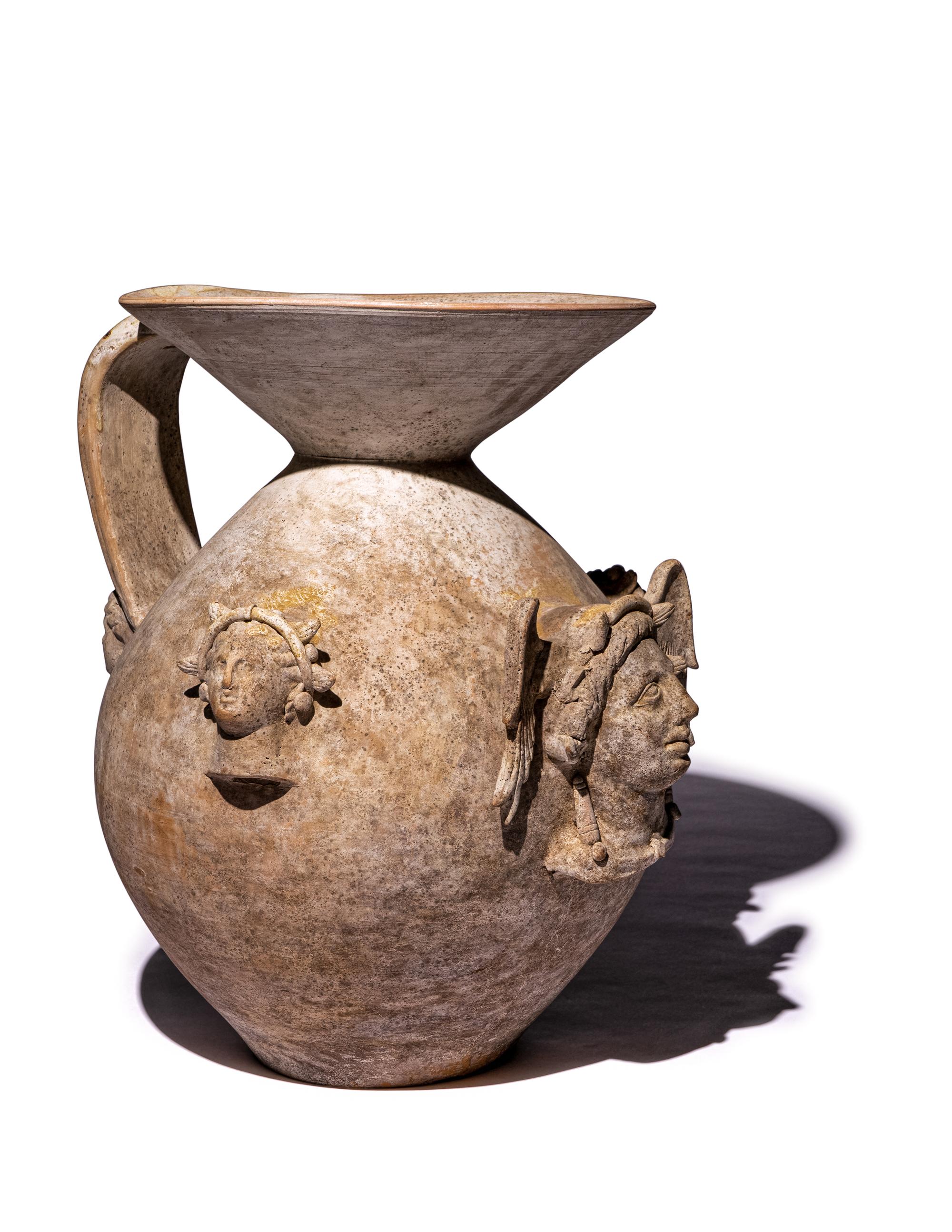 A Canosan Pottery Olpe