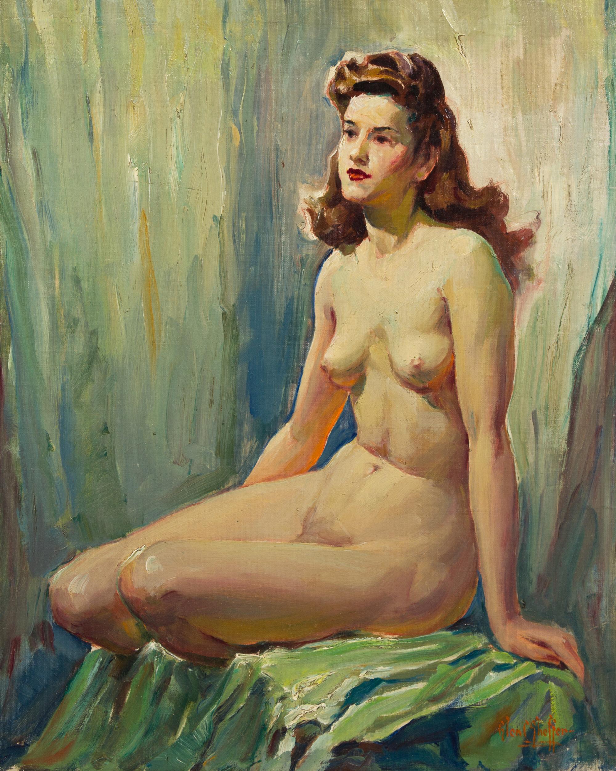 Glenn C. Sheffer, (American, 1881–1948), Nude, 1930