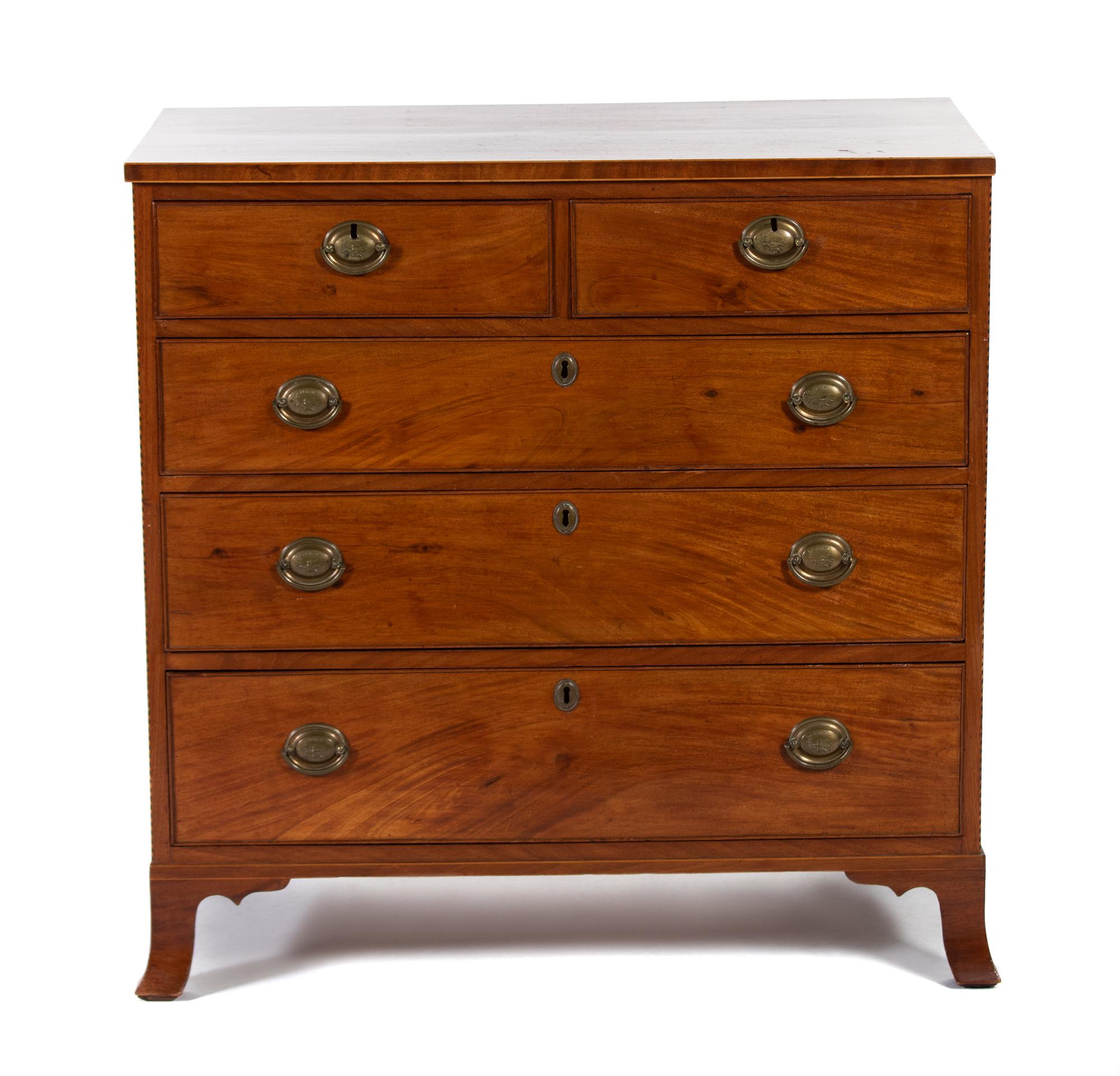 Federal Mahogany Chest of Drawers